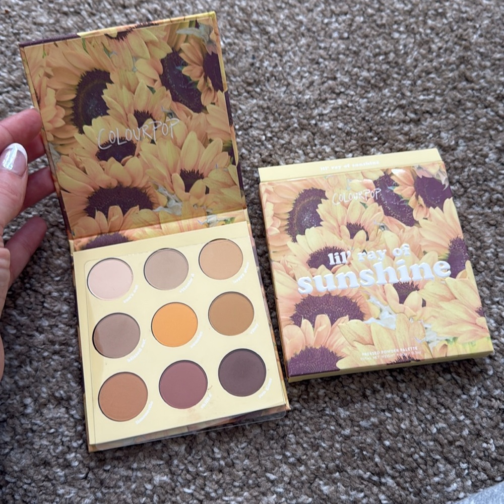 ColourPop Lil Ray of Sunshine Eyeshadow Palette